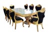 Comedor con Buffet Colección Lindsley Noir
